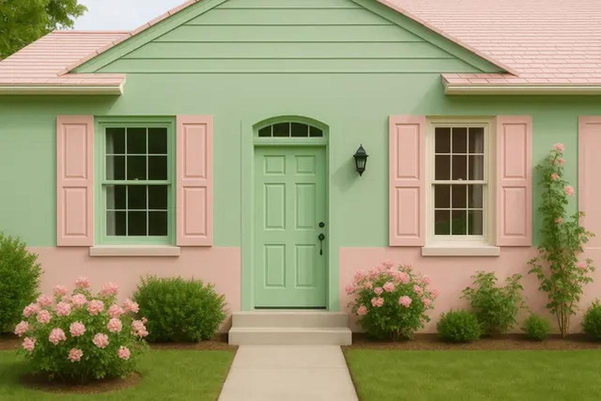 7 Kombinasi Cat Rumah Warna Hijau yang Bagus dan Elegan, Bikin Hunian Jadi Adem dan Estetik