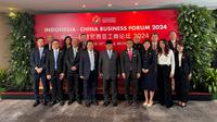 Ketum Kadin Indonesia Anindya Bakrie menghadiri Indonesia-China Business Forum (Forum Bisnis Indonesia-China/ FBIC) dan mengapresiasi kerjasama antara Presiden Prabowo Subianto juga Presiden China, Xi Jinping. (Ist)