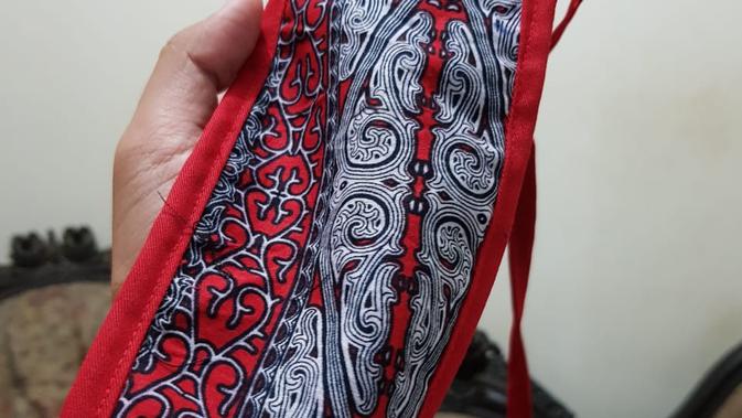 Ide Kreatif Warga Samosir Buat Masker  Motif Batak  Cegah 
