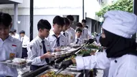 MBG Prasmanan di Cianjur Disambut Antusias Siswa, SPPG Siap Keliling Sekolah Tiap Pekan