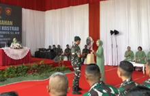 Momen Ibu Persit Keluarkan Jurus Bela Diri, Sekali Beraksi Prajurit TNI Tumbang Langsung Bikin Heboh