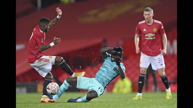 FOTO: Manchester United Tendang Liverpool dari Piala FA