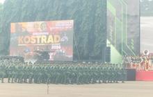 HUT Kostrad Ke-65: Unjuk Kemampuan Tempur dan Defile Pasukan yang Memukau