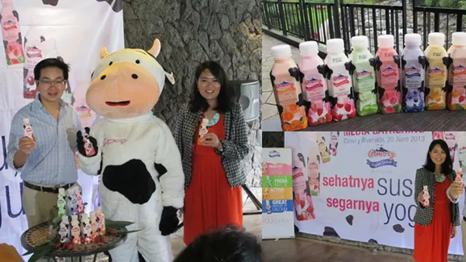 “Sehatnya Susu, Segarnya Yogurt ada dalam Cimory Yogurt Drink”