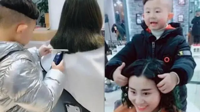 Umur Baru 6 Tahun, Bocah Ini Jadi Penata Rambut Profesional