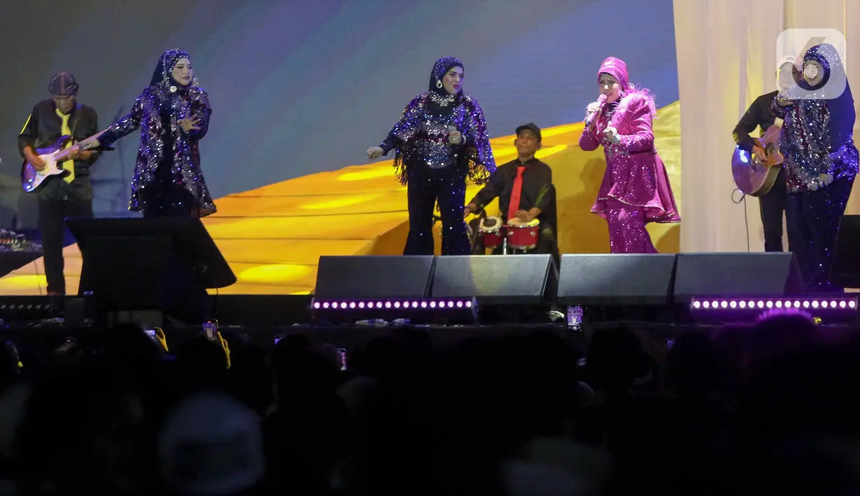 Synchronize Fest diselenggarakan selama tiga hari, yakni 4, 5 dan 6 Oktober 2024 di Gambir Expo Kemayoran, Jakarta Pusat. (Liputan6.com/Herman Zakharia)