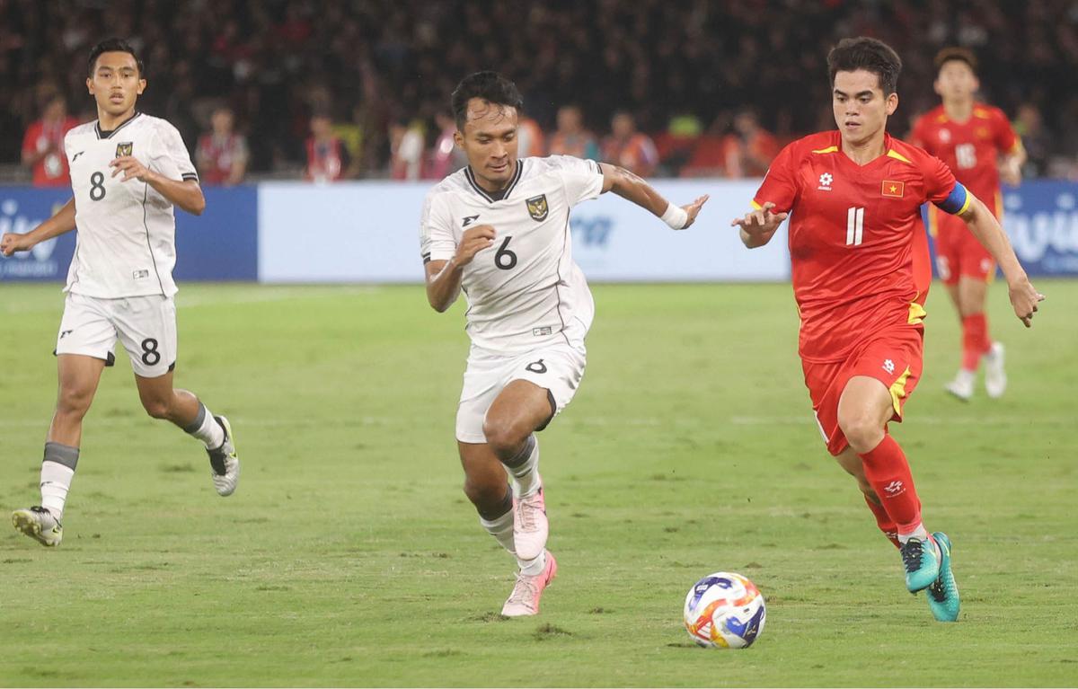 FOTO: Harapan Pupus di GBK, Timnas U-23 Kalah Tipis 0-1 dari Vietnam