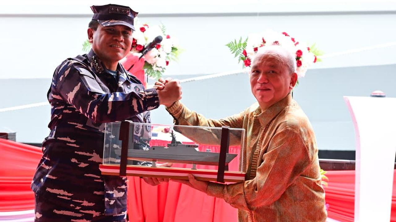 Bangga! TNI AL Luncurkan KRI Belati-622, Kapal Cepat Rudal Karya Anak Negeri