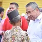 Menteri Desa, Pembangunan Daerah Tertinggal dan Transmigrasi Eko P Sandjojo mengunjungi Desa Sinar Pagi, Kecamatan Seluma Utara, Kabupaten Seluma.