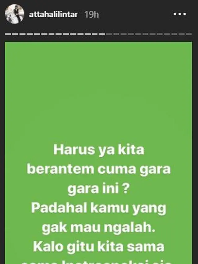 Atta Halilintar (Foto: Instagram/@attahalilintar)