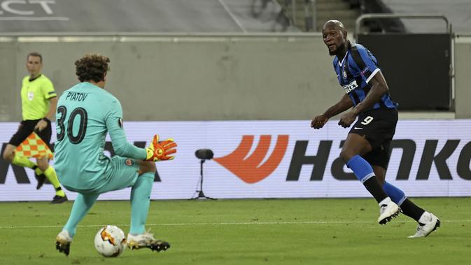 Inter Milan kalahkan Shakhtar Donetsk 5-0 di partai semifinal Liga Europa/AP