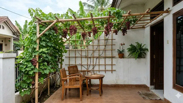 Tanaman Buah di Teras (Foto: Gemini AI)