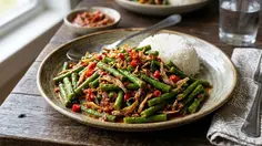 Resep Kacang Panjang Tumis Pedas yang Gurih Renyah