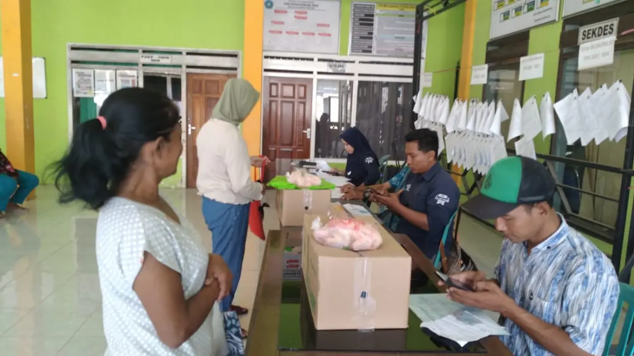 Sebanyak 15.445 keluarga di Kabupaten Banyuwangi kembali menerima bantuan pangan untuk pengentasan stunting. (Istimewa)