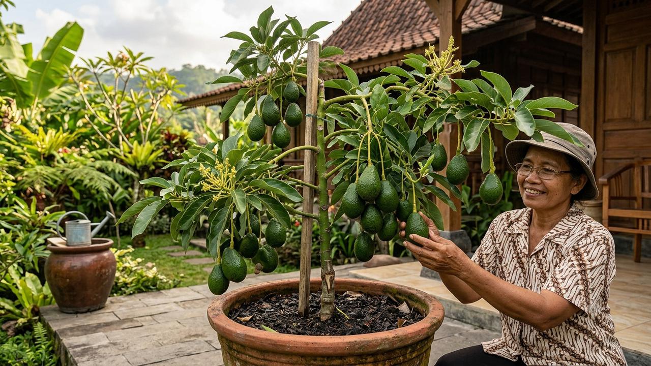 4 Cara Membuat Pohon Alpukat Pendek tapi Rimbun dan Cepat Berbuah