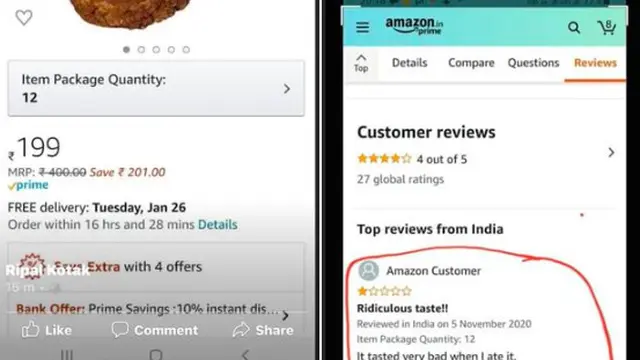 Beli Kue Kotoran Sapi Secara Online, Ulasan Kocak Pria Ini Viral