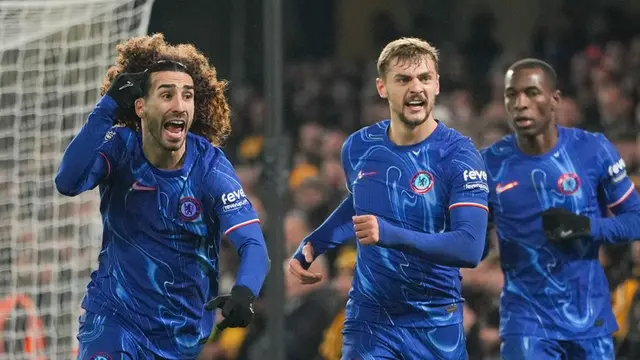 Pertandingan pekan ke-22 Premier League, Chelsea Kalahkan Wolverhampton dengan Skor 3-1
