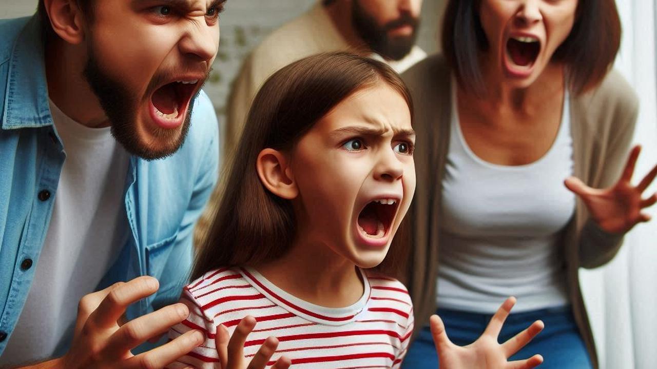 Ilustrasi Anak Teriak