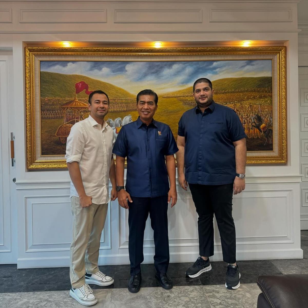 Potret Raffi Ahmad Bersama Kabareskrim Komjen Pol Wahyu Widada