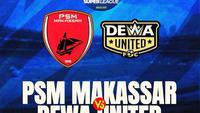 PSM Makassar Vs Dewa United di BRI Super League (Bola.com/Benediktus Gerendo Pradigdo)