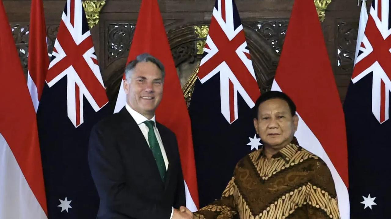 Sambil Ngopi Khas Hambalang, Prabowo dan Menhan Australia Bahas Kerja Sama Pertahanan