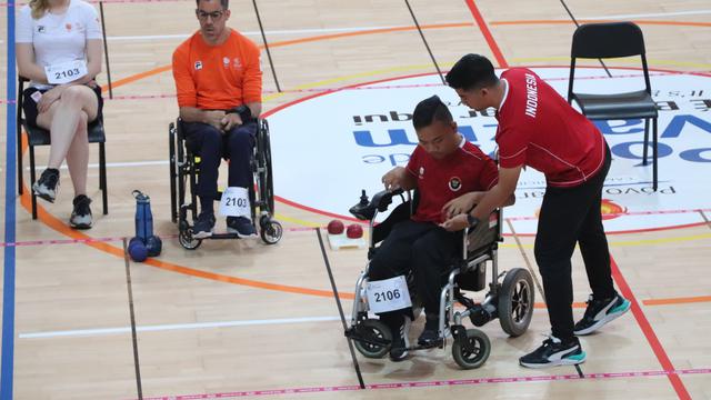 FOTO Timnas Boccia Indonesia