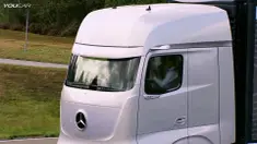 Inilah truk impian masa depan yang dapat mengemudi sendiri, dirancang Mercedes Benz.