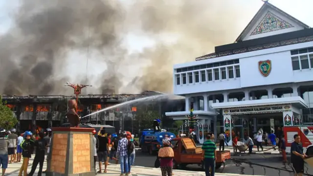 Kebakaran Kantor Gubernur