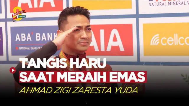 VIDEO: Momen Haru Ahmad Zigi Zaresta Yuda Saat Berhasil Kibarkan Bendera Indonesia di SEA Games 2023