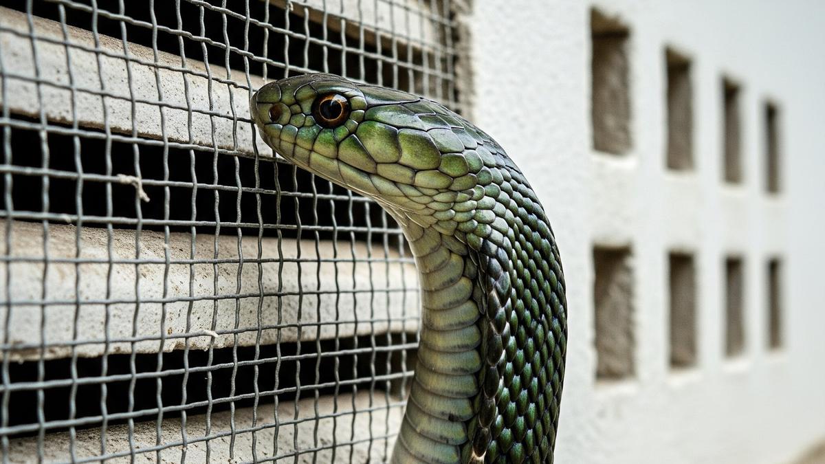Ciri-Ciri Ular Kobra Masuk Rumah dari Bau, Suara dan Jejak Fisik, Waspadai Tanda-tandanya