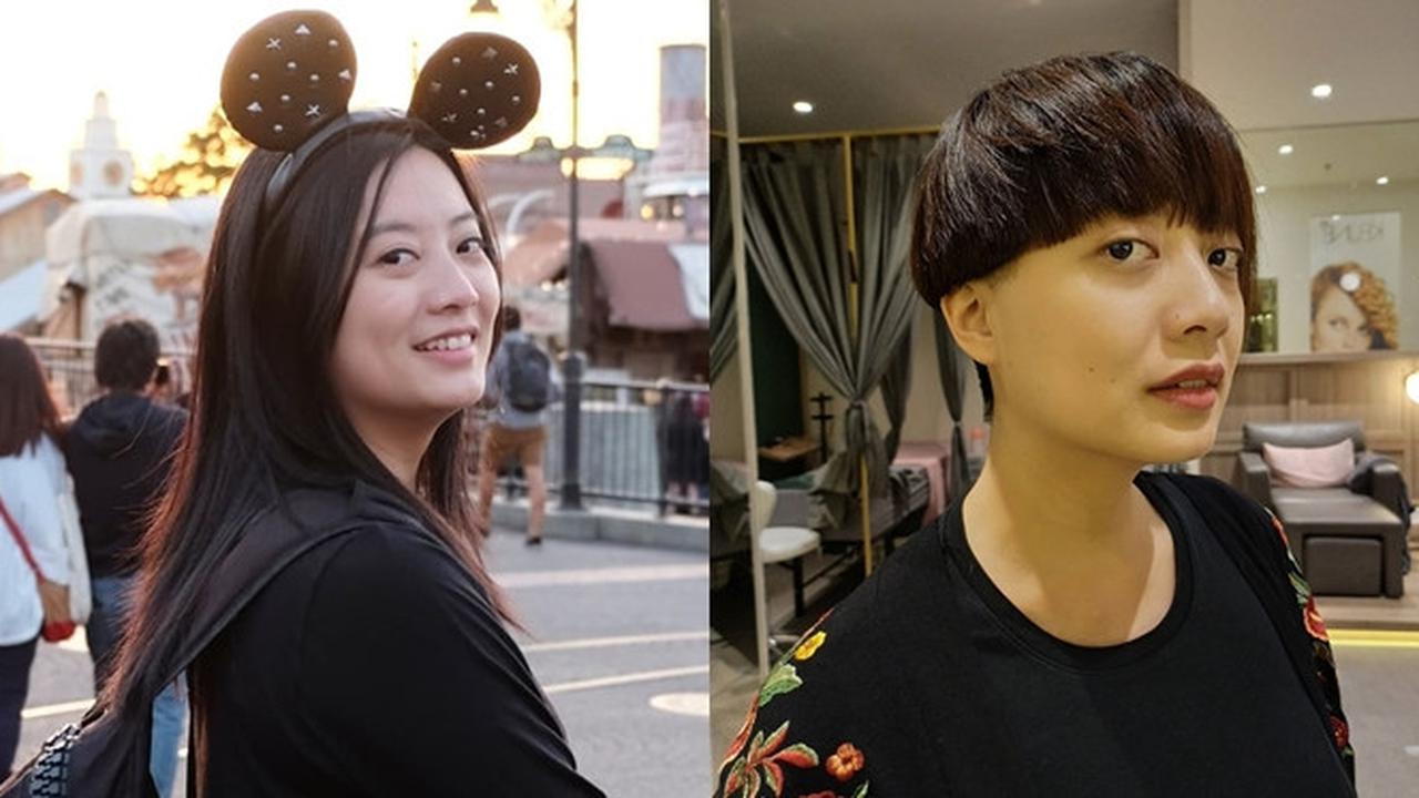 Potret Gaya Rambut Terbaru Leony