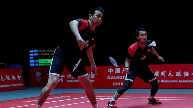 Ganda putra Indonesia, Mohammad Ahsan/Hendra Setiawan.