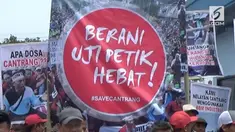 Nelayan Tegal menolak kedatangan Menteri Kelautan dan Perikanan, Susi Pudjiastuti.