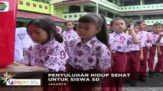 Perilaku hidup bersih dan sehat menjadi perhatian khusus dalam penyuluhan ini.
