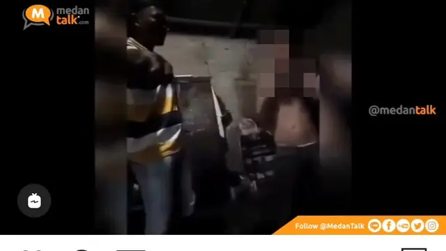 Video ayan aniaya anak dibagikan akun Instagram @medantalk
