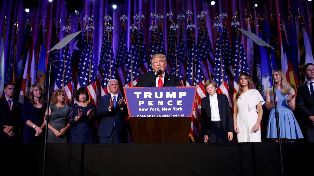 20161109-Pidato Kemenangan Donald Trump-New York