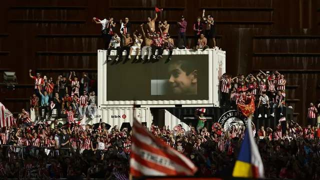 Foto: Meriahnya Pawai Gelar Juara Athletic Bilbao, Akhiri 40 Tahun Penantian