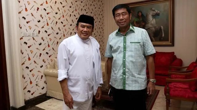 Pertemuan berlangsung tertutup, Rhoma Irama menyatakan sejalan dengan Visi dan Misi Haji Lulung namun belum menyatakan akan berkoalisi dengan Haji Lulung.