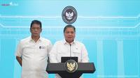 Menteri Koordinator Bidang Perekonomian, Airlangga Hartarto di Istana Kepresidenan, Jakarta, Senin (15/9/2025). Menko Airlangga menjelaskan mengenai program Paket Ekonomi 2025. (Liputan6.com/Arief)