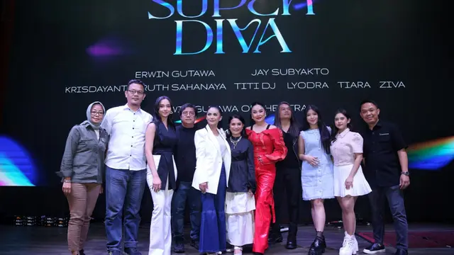 Press Conference Super Diva (Fimela.com/Adrian Putra)