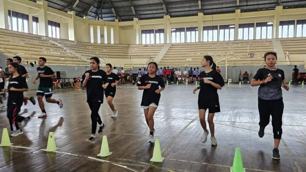 Atlet Klungkung berlatih