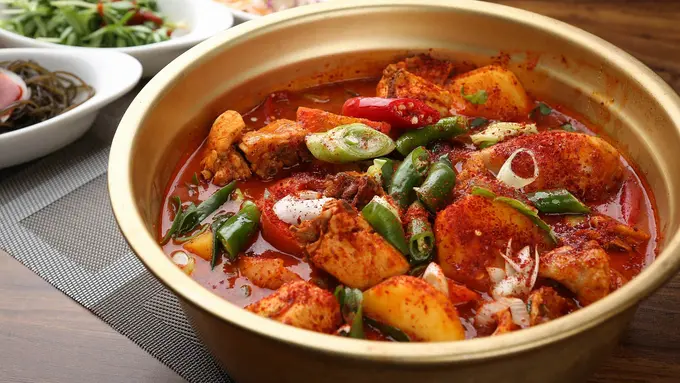 Resep Dakbokkeumtang