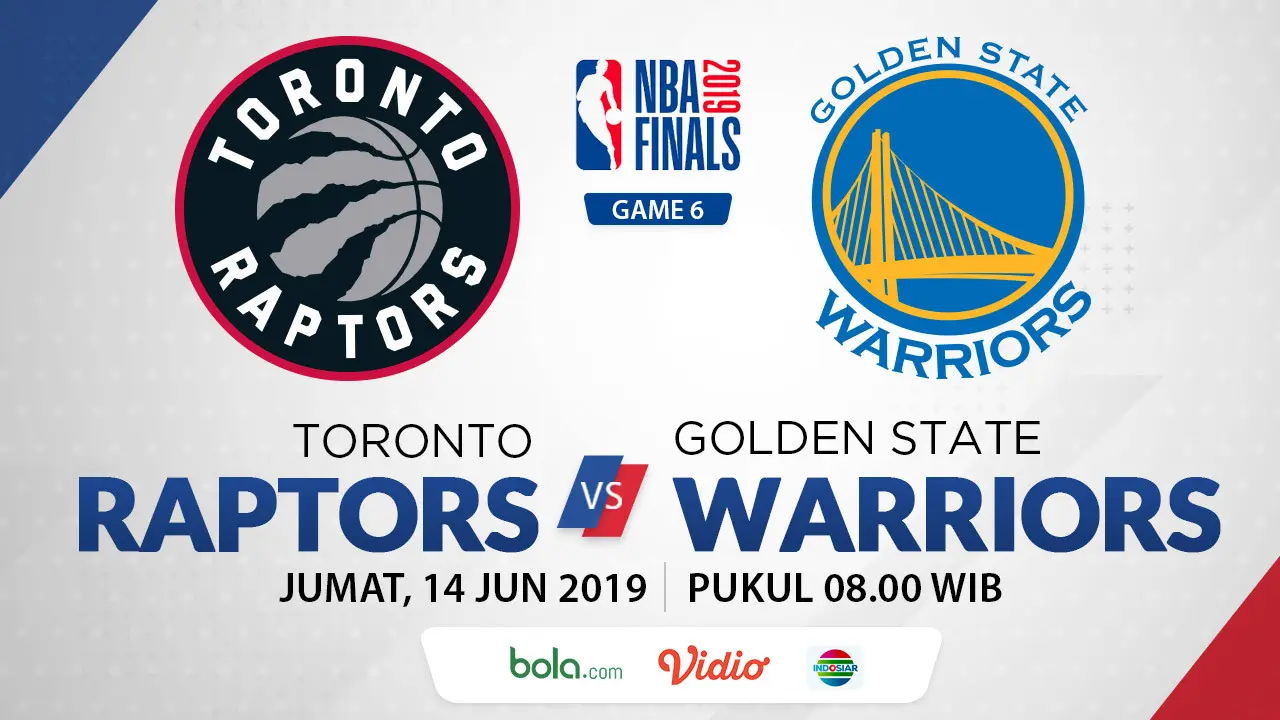 Toronto Raptors Vs Golden State Warriors
