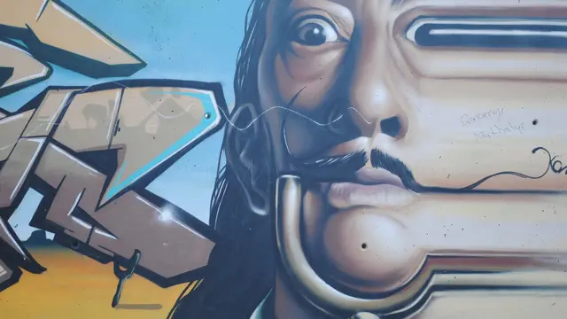 Grafiti Salvador Dali