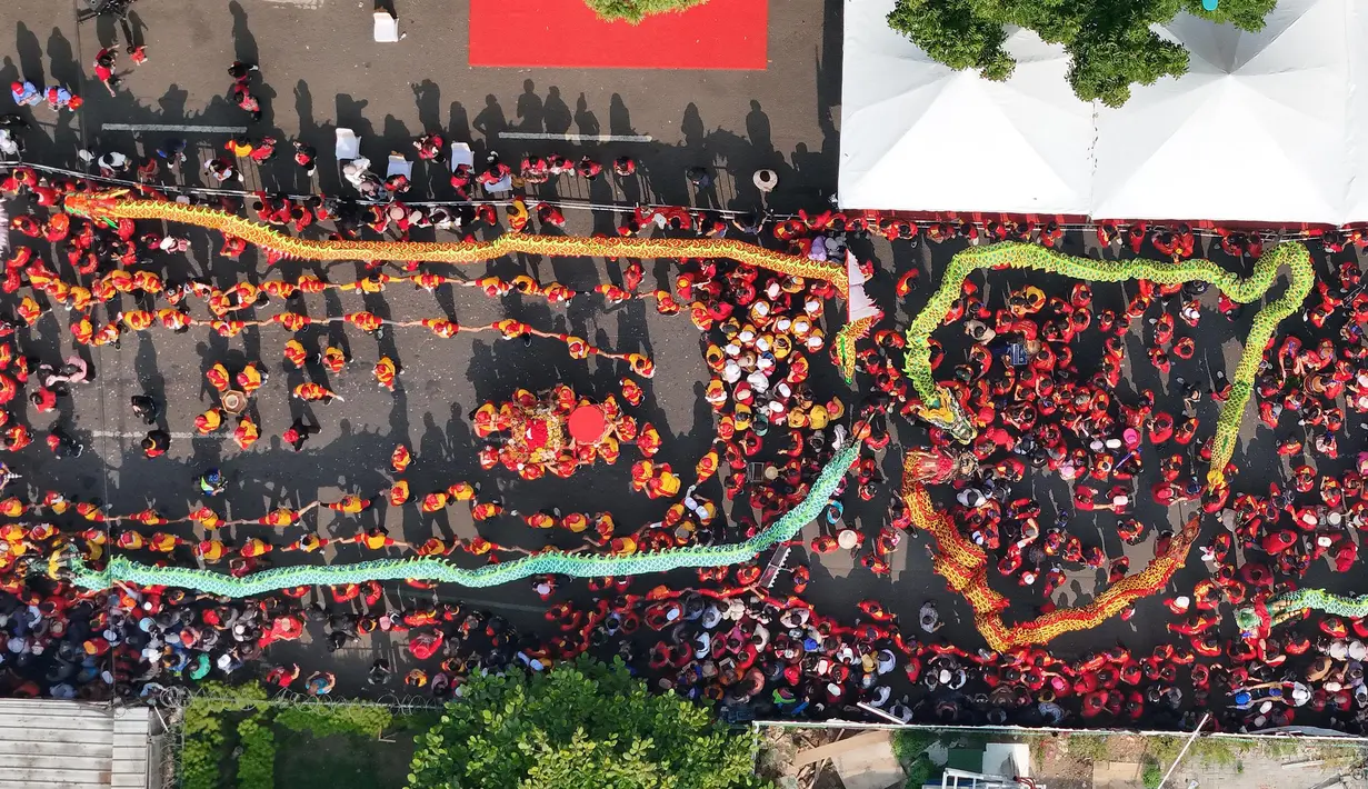 Acara ini diikuti dengan parade kekayaan budaya Nusantara. (merdeka.com/Arie Basuki)