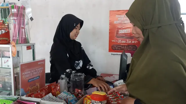 Salah satu Inkubator Bisnis Santri (IBM), unit sosiopreneur di Pondok Pesantren Hybrid El-Fira 2, Purwokerto. (Foto: Liputan6.com/Muhamad Ridlo)