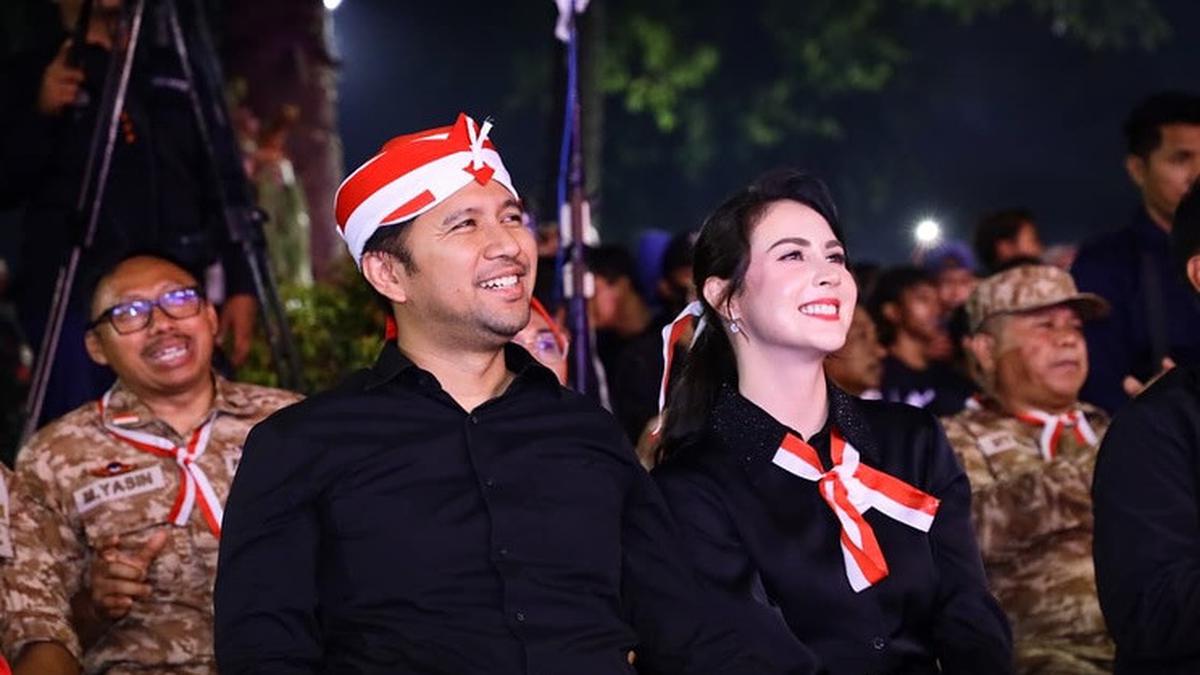 6 Gaya Arumi Bachsin Dampingi Emil Dardak Dinas, Rayakan HUT Jatim Hingga Halal Bihalal