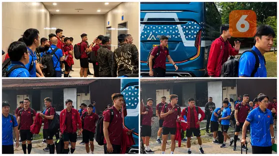 Vietnam Sudah Tiba di Indonesia, Hanya Sekali Latihan Jelang Laga Piala AFF 2026