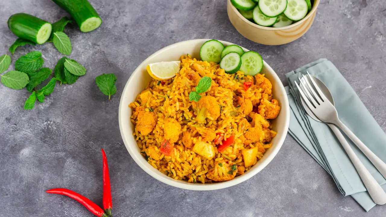 nasi goreng kunyit