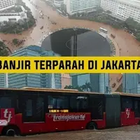 5 Banjir Terparah di Jakarta